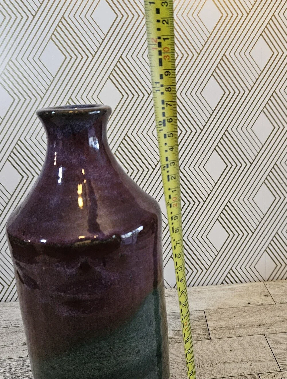 Studio Pottery Vase By KC Pottery 11
